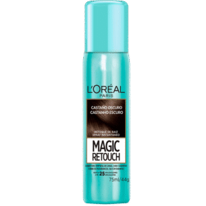 Spray Retocador de Raiz L’Oréal Magic Retouch Castanho Escuro 75 ml